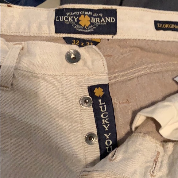 Lucky Brand khaki jeans - Picture 6 of 7